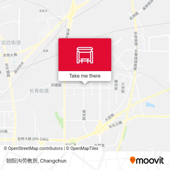朝阳沟劳教所 map