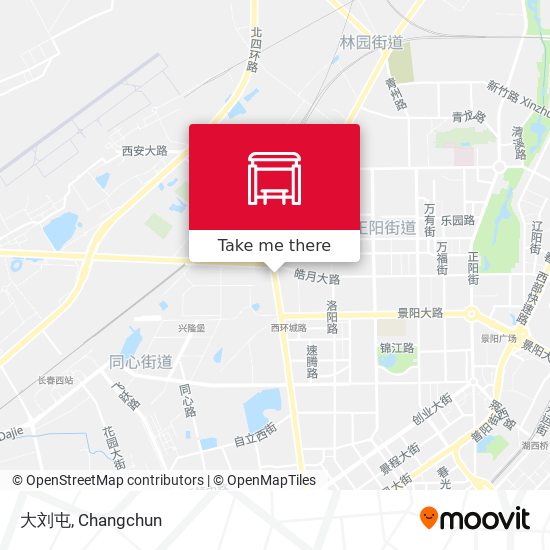 大刘屯 map