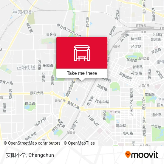 安阳小学 map