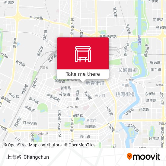 上海路 map