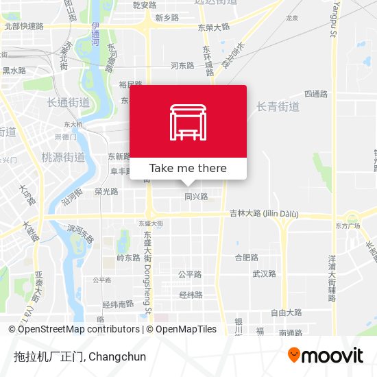 拖拉机厂正门 map