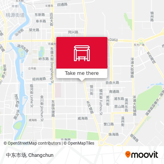 中东市场 map