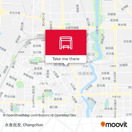 永春批发 map