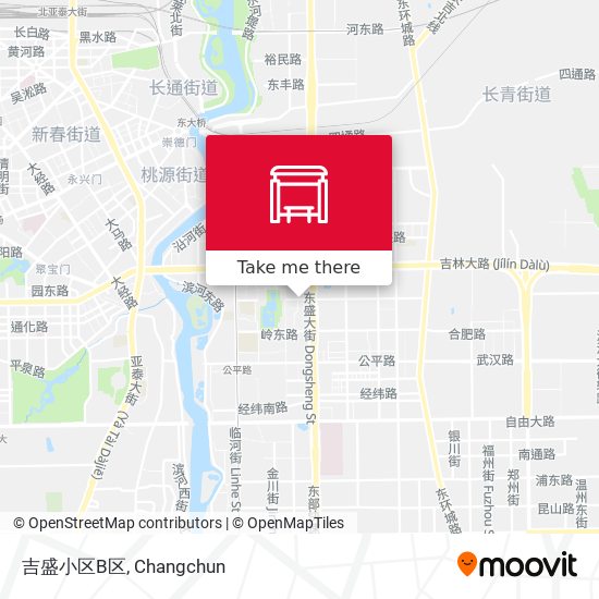吉盛小区B区 map