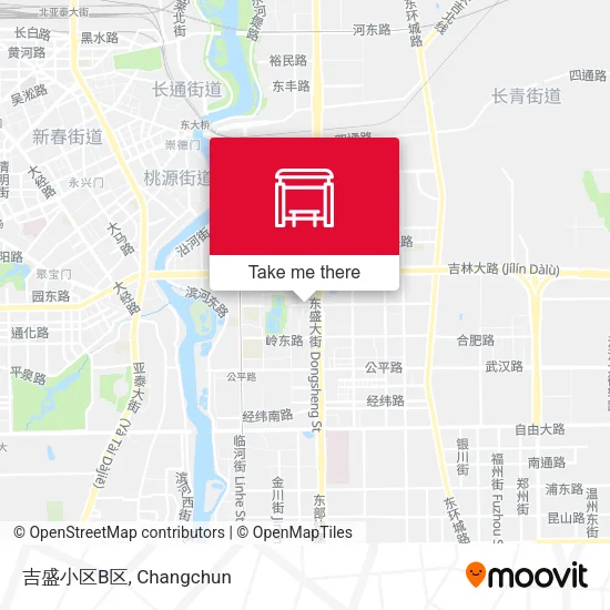吉盛小区B区 map