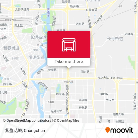 紫盈花城 map