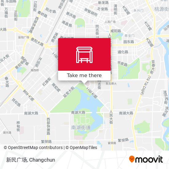 新民广场 map