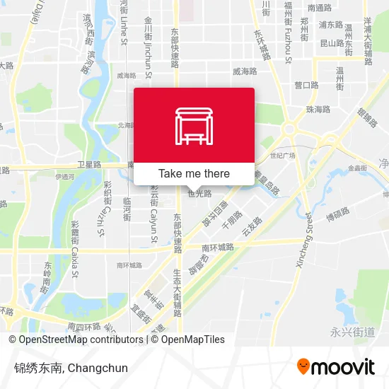 锦绣东南 map