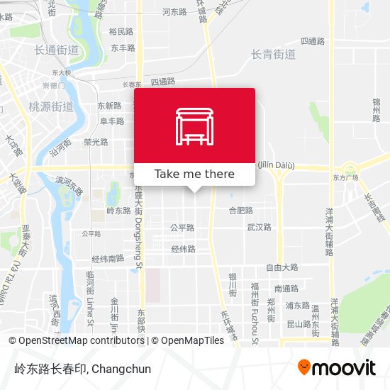 岭东路长春印 map