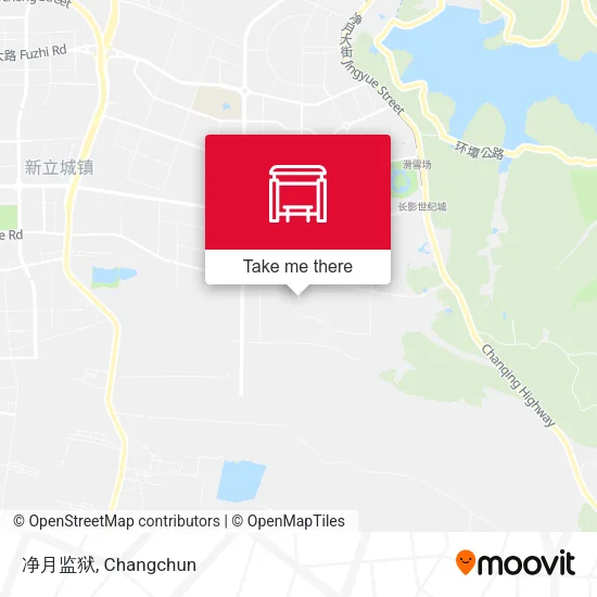 净月监狱 map