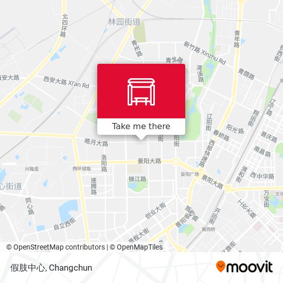 假肢中心 map