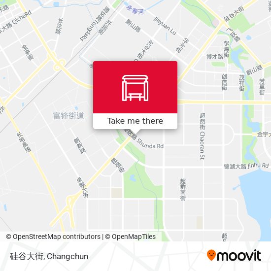 硅谷大街 map