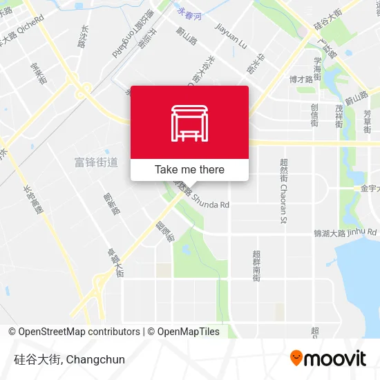 硅谷大街 map