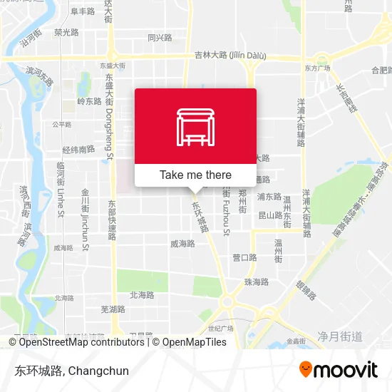 东环城路 map