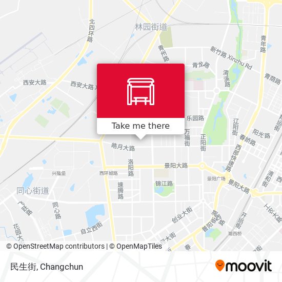 民生街 map
