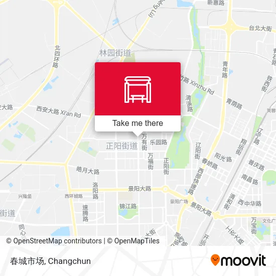 春城市场 map