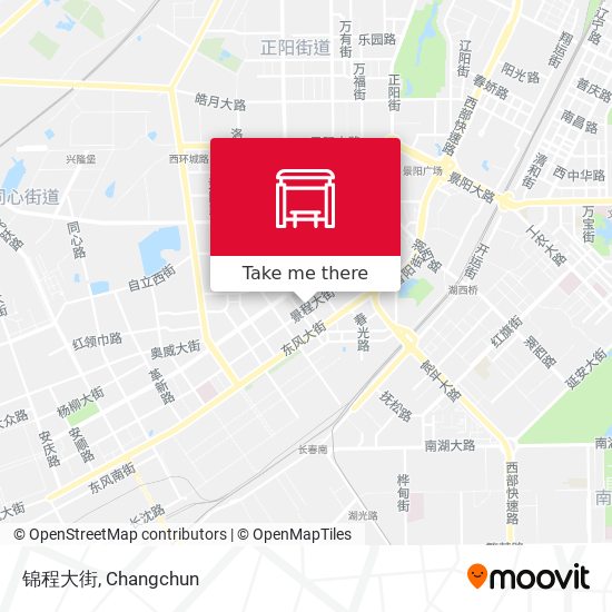 锦程大街 map