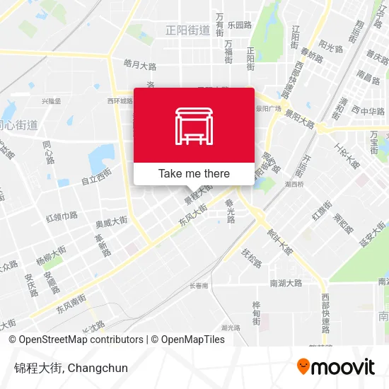 锦程大街 map