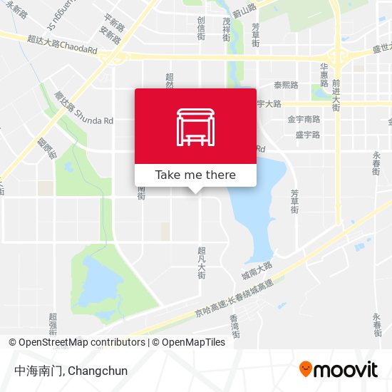 中海南门 map