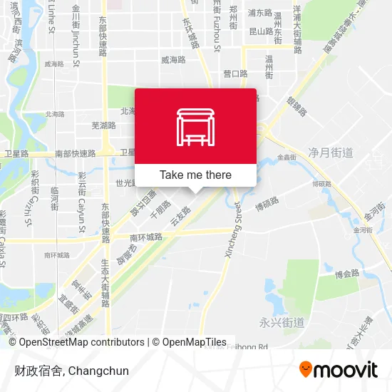 财政宿舍 map