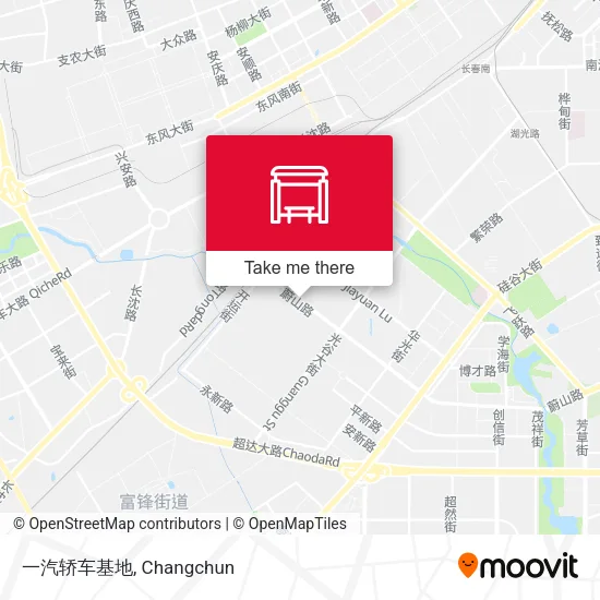 一汽轿车基地 map