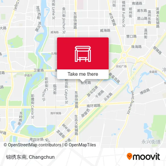 锦绣东南 map