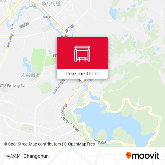 毛家桥 map
