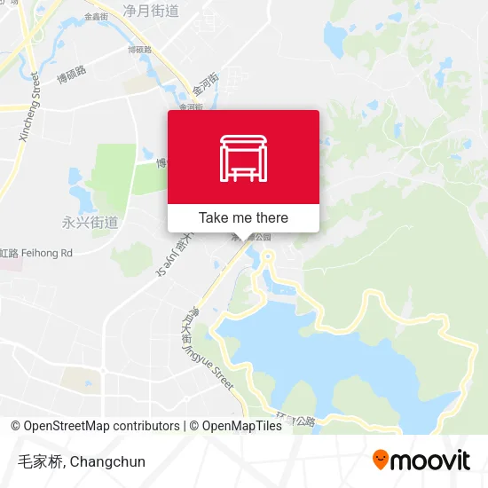 毛家桥 map