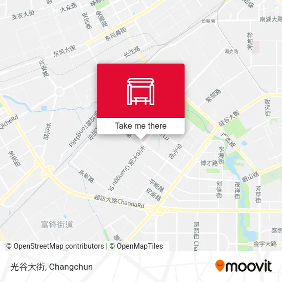 光谷大街 map