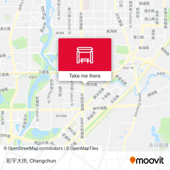 彩宇大街 map