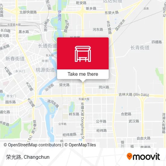 荣光路 map