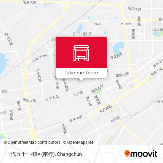 一汽五十一街区(南行) map