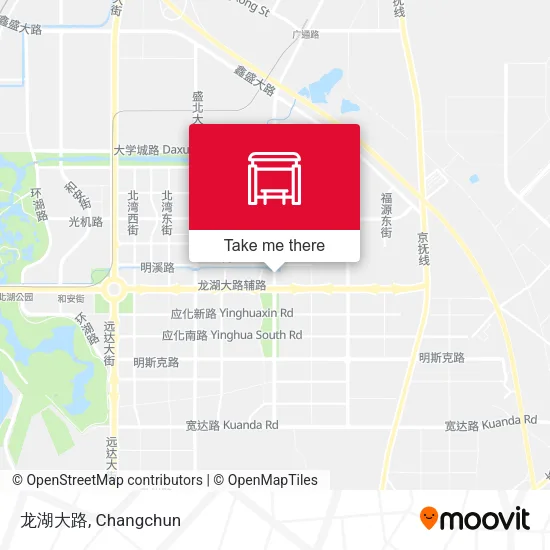 龙湖大路 map