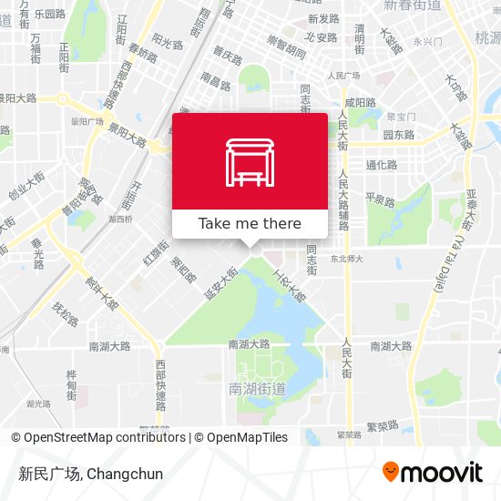 新民广场 map