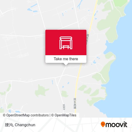 腰沟 map