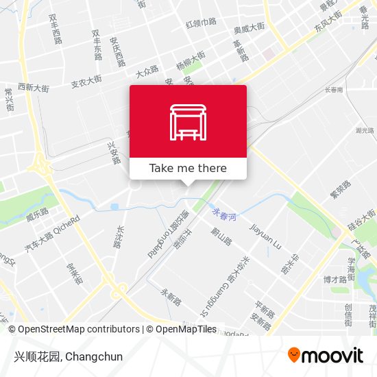 兴顺花园 map