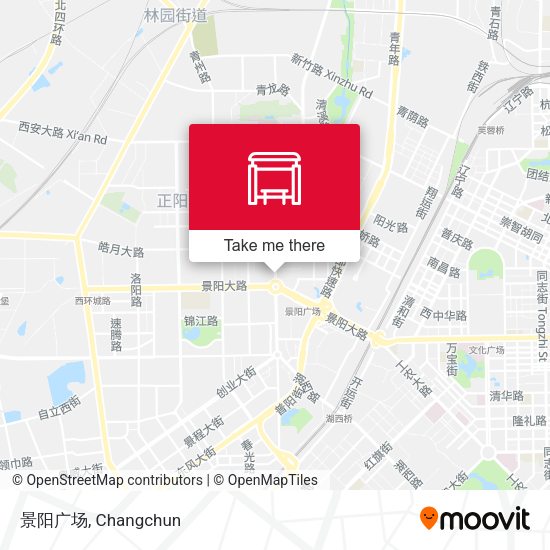 景阳广场 map