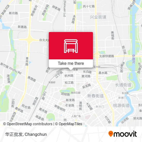 华正批发 map