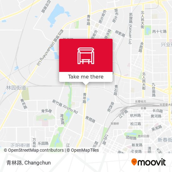 青林路 map