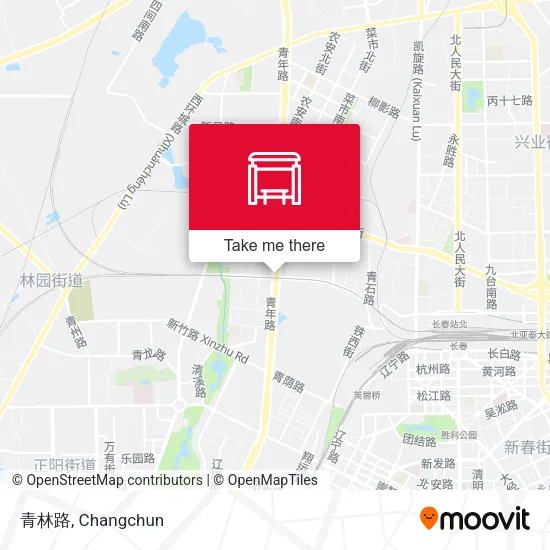 青林路 map