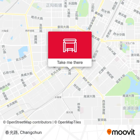 春光路 map