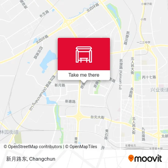 新月路东 map