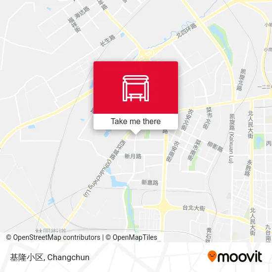 基隆小区 map