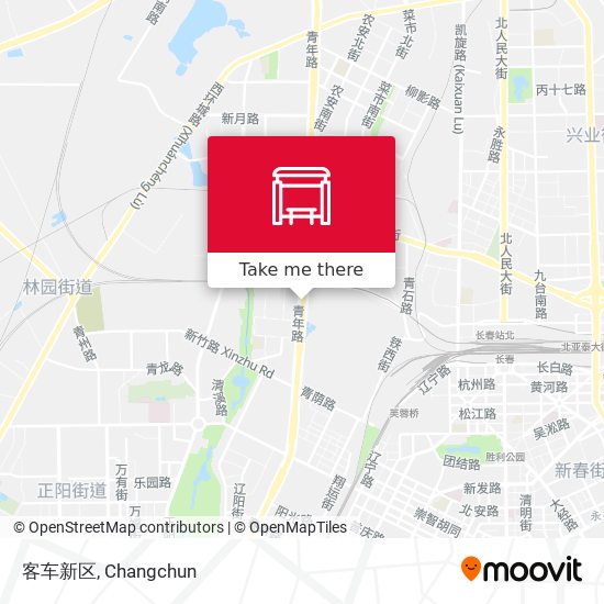 客车新区 map
