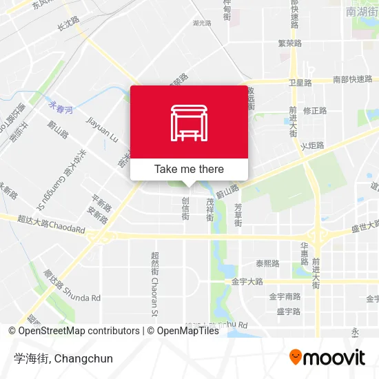学海街 map