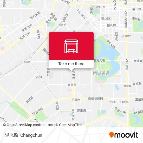 湖光路 map