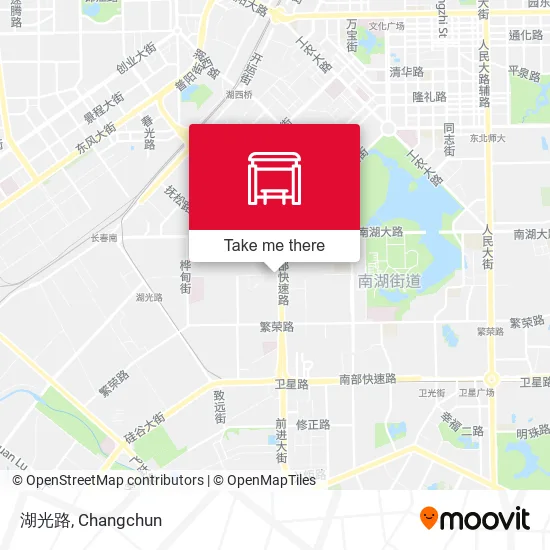 湖光路 map