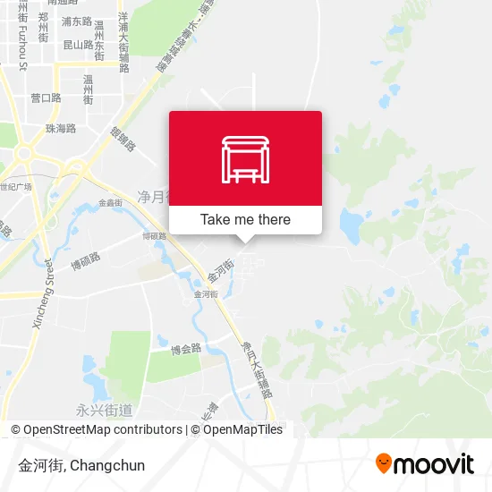金河街 map