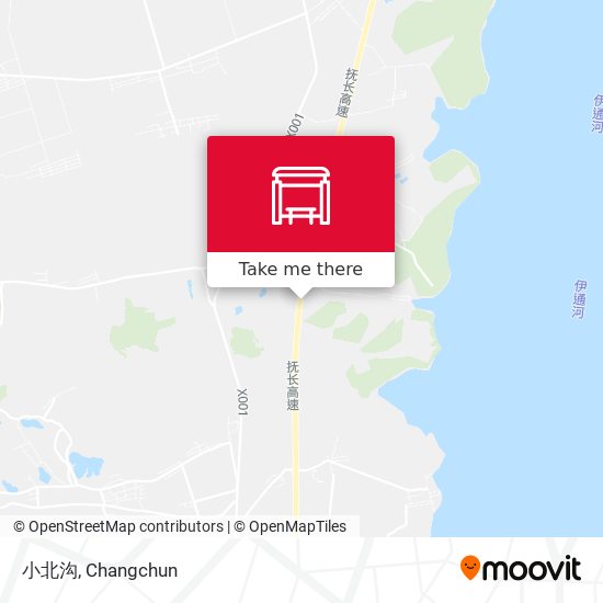 小北沟 map