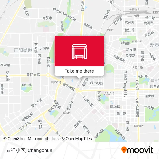 泰祥小区 map